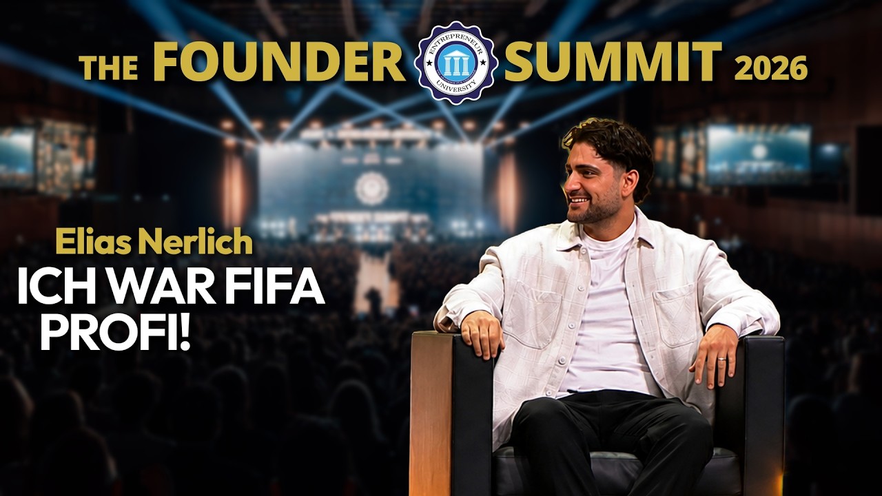 Elias Nerlich &uuml;ber Erfolg, Druck und den Preis der Spitze | Founder Summit 2026