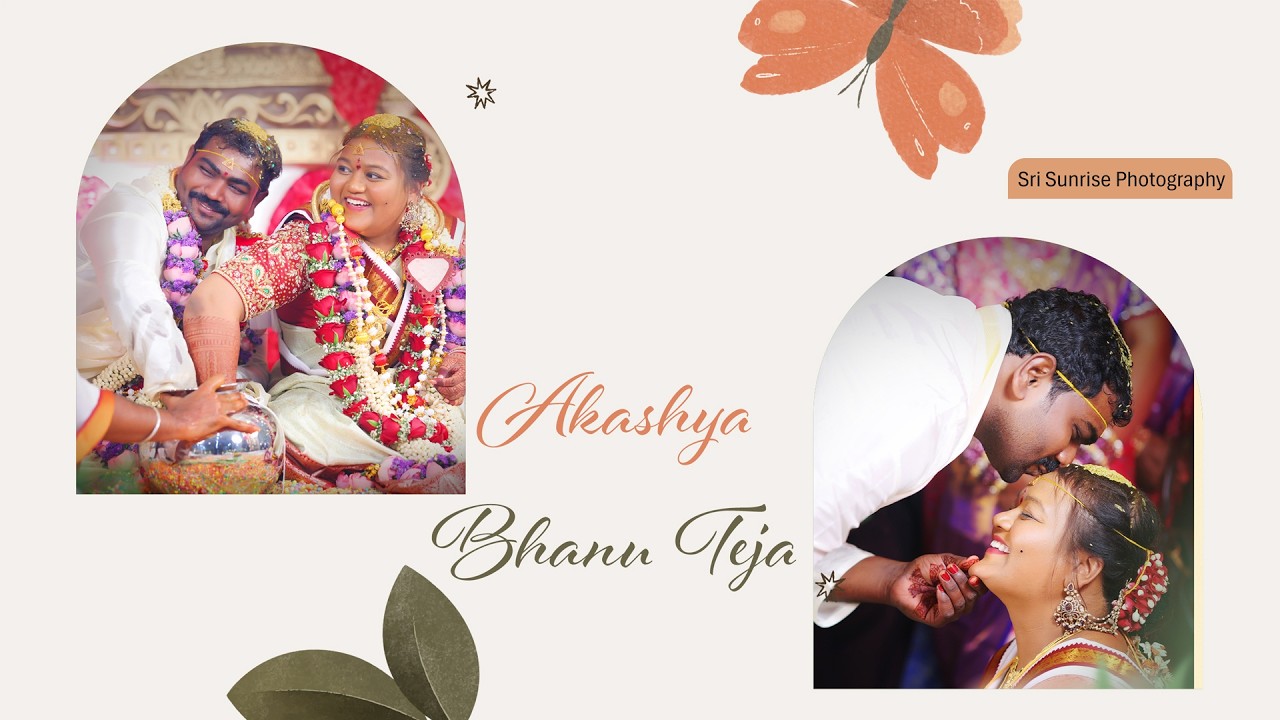 Akshya ♥ Bhanu Teja Marriage ||4K|| Cinimatic Video|| Sunrise Photography||
