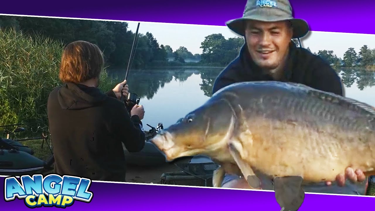 Manny Marc f&auml;ngt den GR&Ouml;&szlig;TEN Fisch bisher! 😱 | Angelcamp 2020