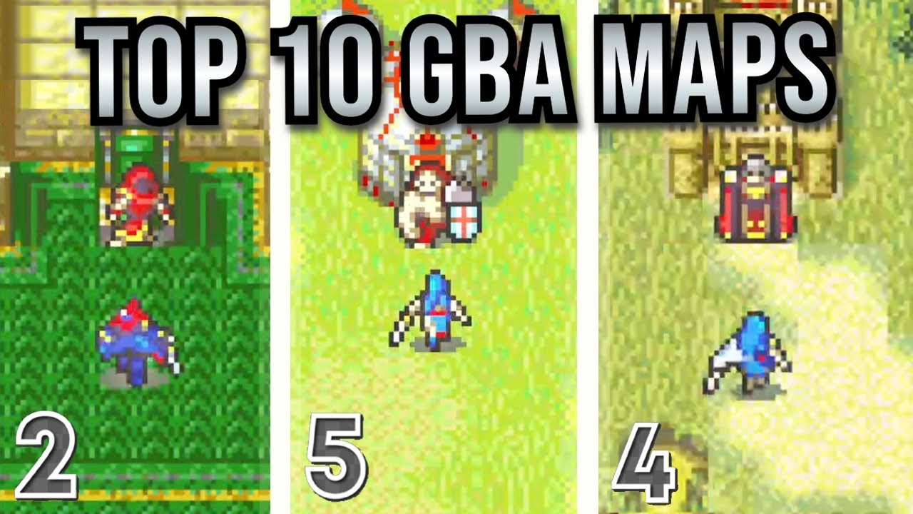 Top 10 BEST Maps In GBA Fire Emblem