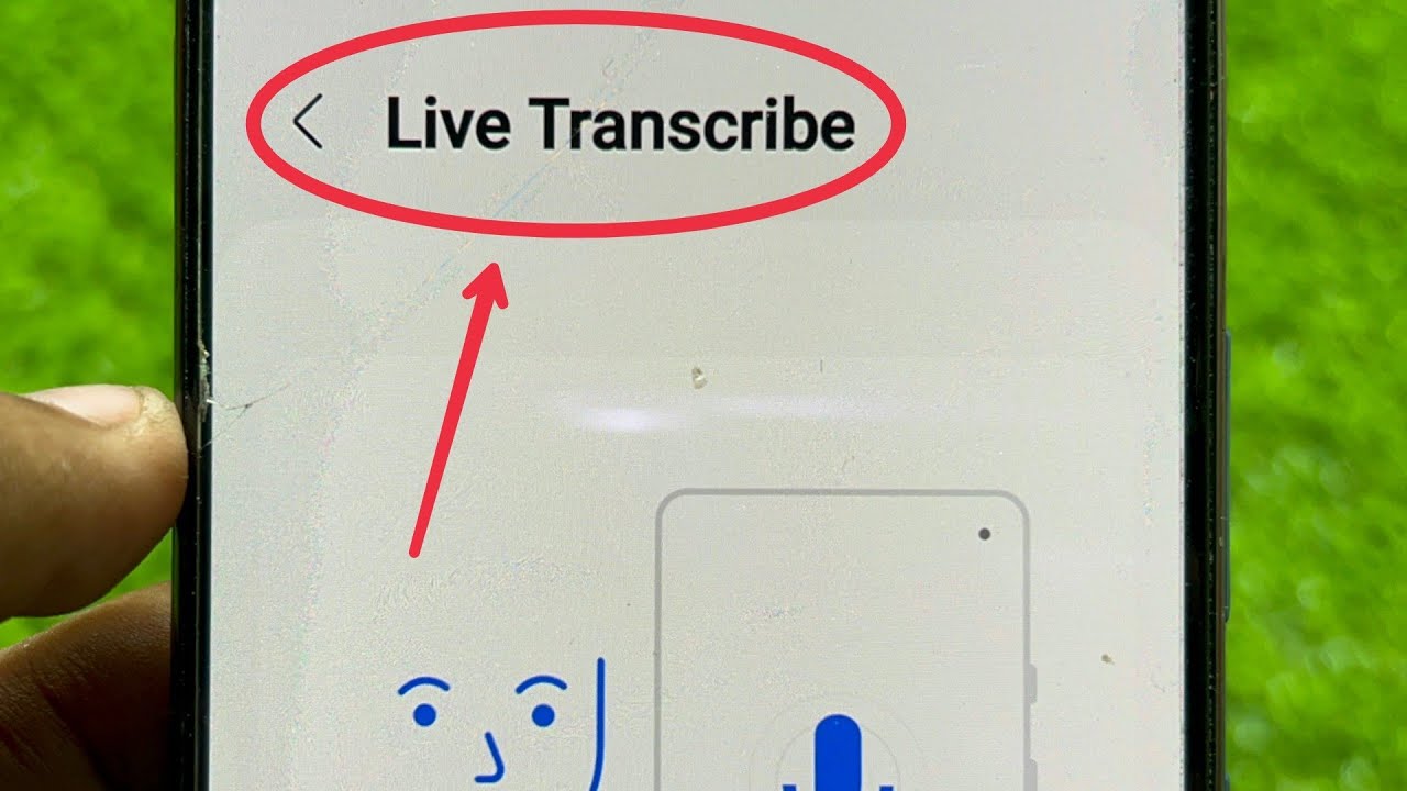 Live Transcribe Settings in Samsung Phones || Accessibility