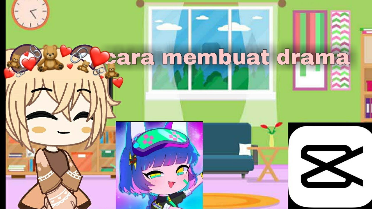 cara membuat drama di gacha club |Gacha club Indonesia