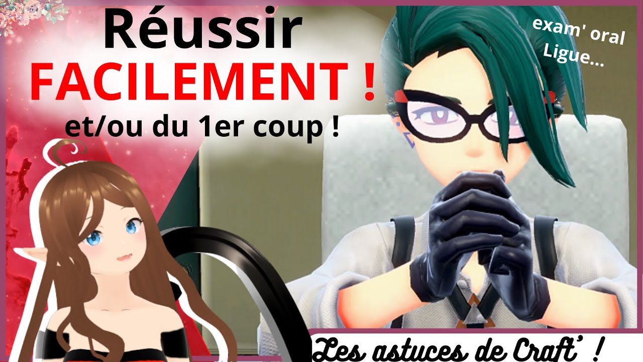COMMENT réussir FACILEMENT l'examen ORAL de la LIGUE POKEMON ? [Les astuces de Craft' -Pkmn E/V]