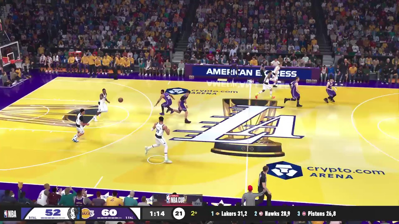 Lakers Mavs 1st half