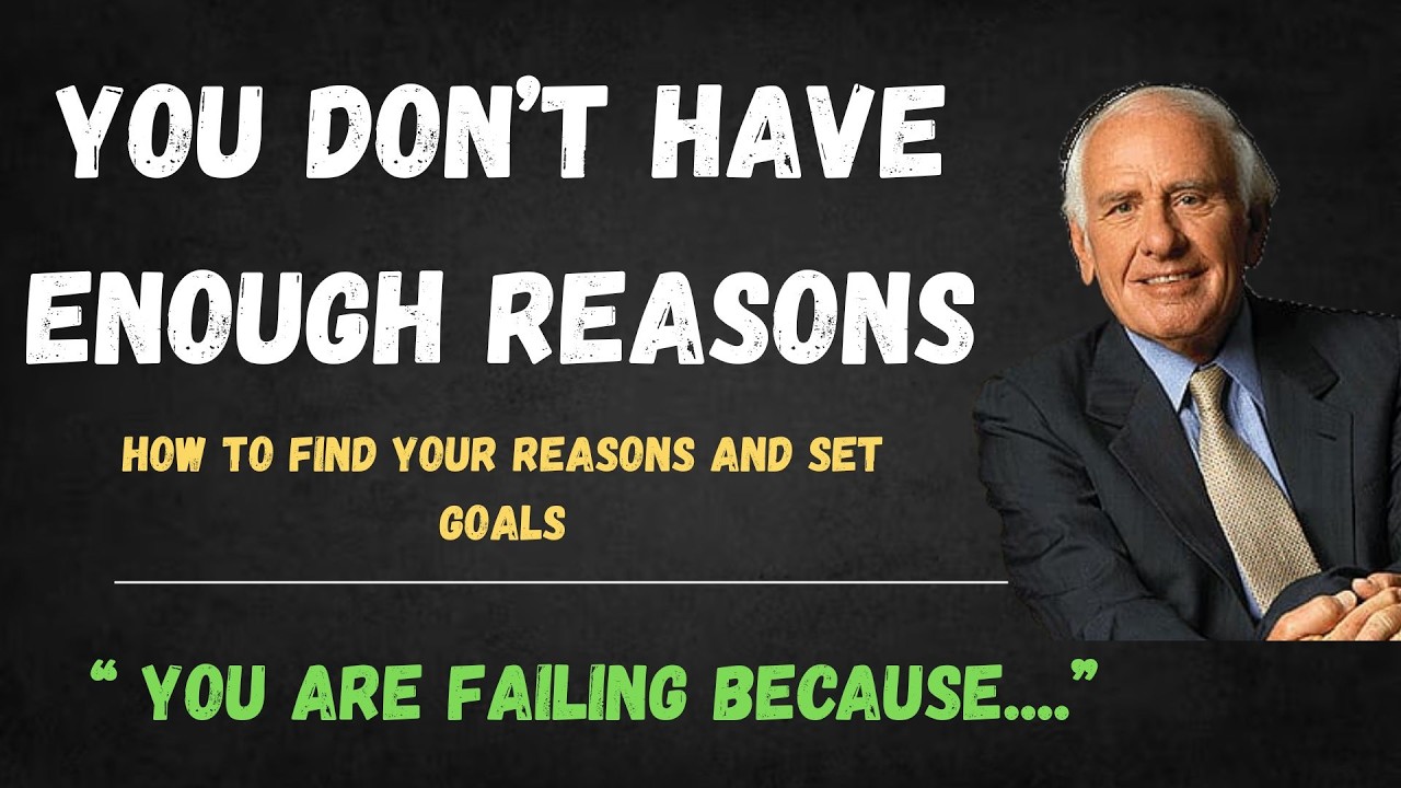 Jim Rohn: Why You Are Still Broke & Unmotivated
