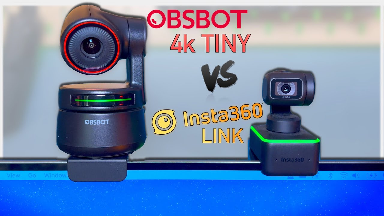 Insta360 LINK vs OBSBOT Tiny... Which WEBCAM is better?