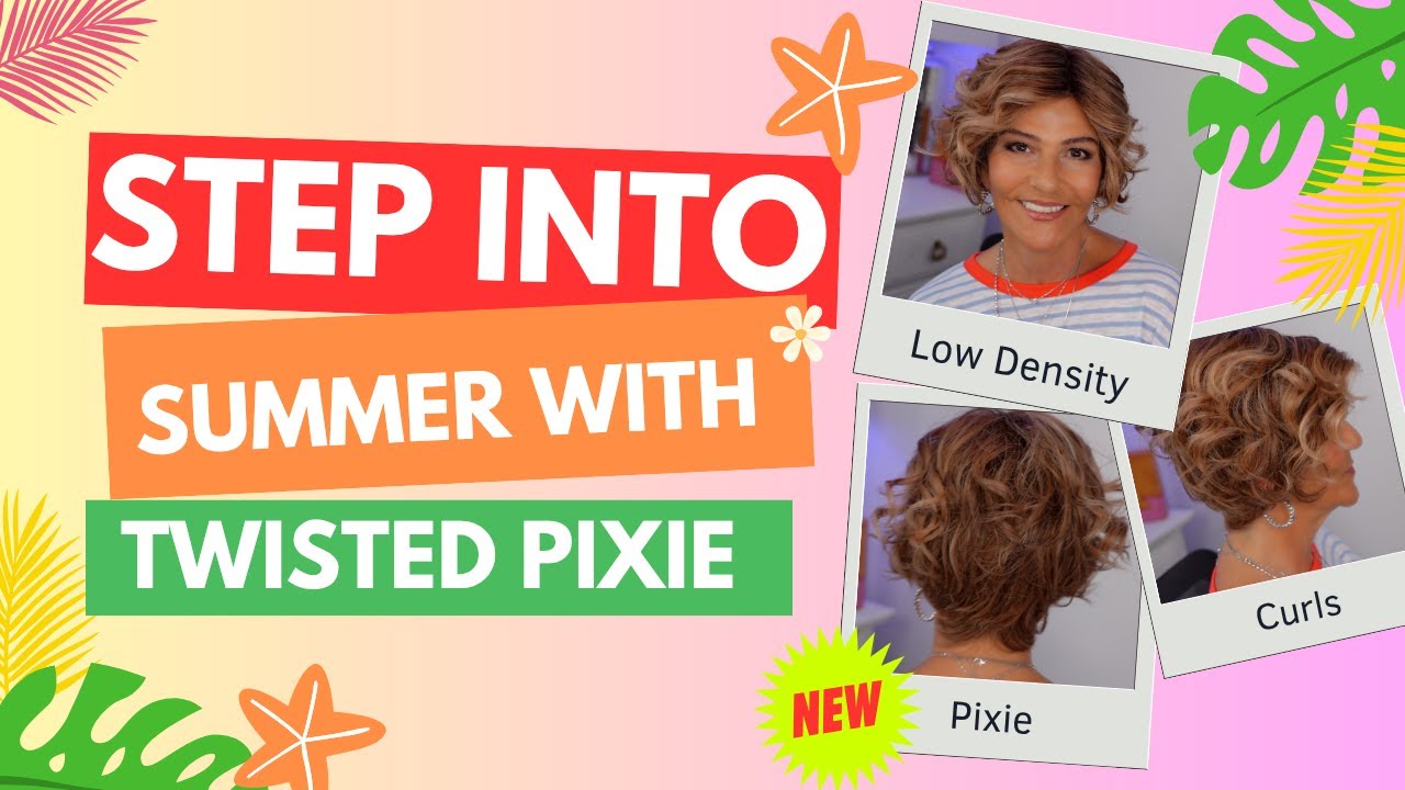 Tressallure TWISTED PIXIE ~ NEW Low Density Summer Perfect Wig Style