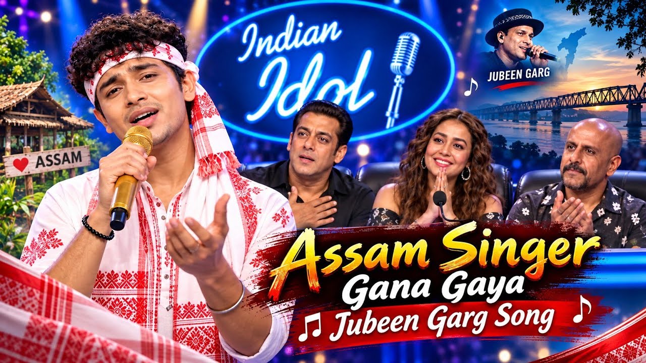 Assam Singer Gets Emotional Remembering Zubeen Garg Da 😭💔 | Indian Idol Amazing Performance