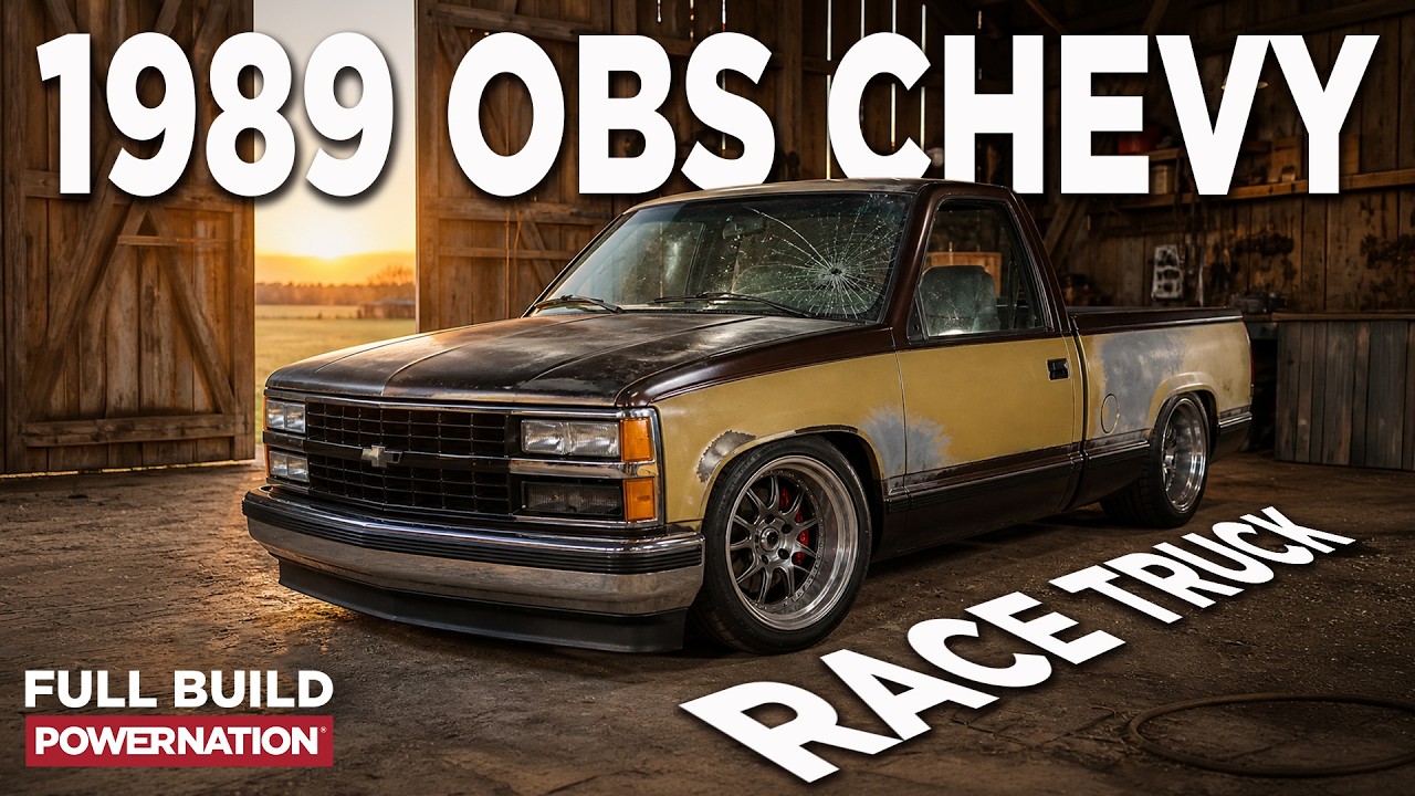 Full Build: OBS Chevy Race Truck With Cantilevered Suspension