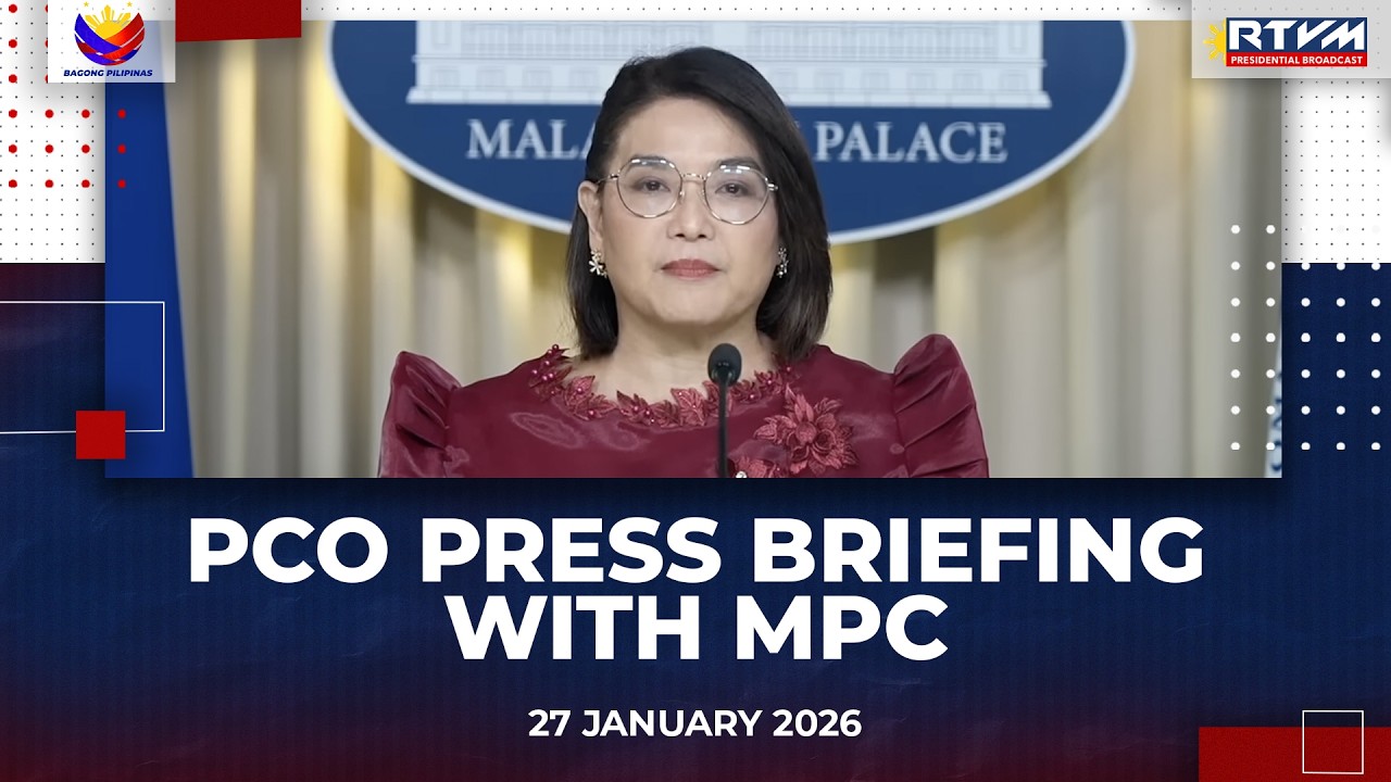 PCO Press Briefing with MPC 1/27/2026