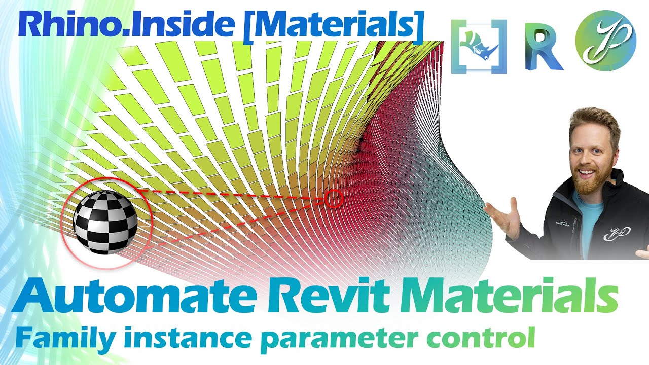Rhino.Inside | How to Automate Setting Revit Materials Per Panel