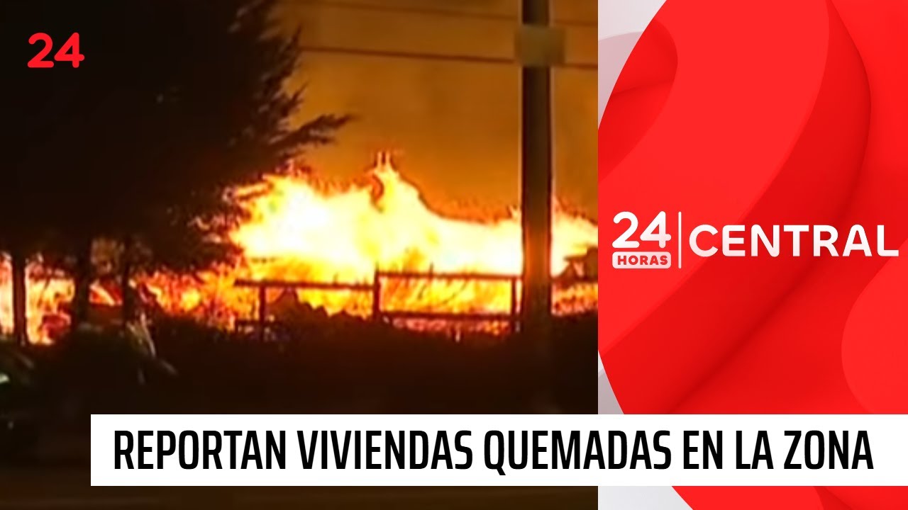Incendios descontrolados en La Araucanía: reportan viviendas quemadas en la zona | 24 Horas TVN
