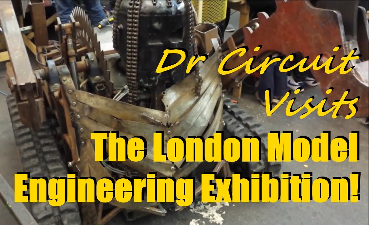 London Model Engineering Exhibition (2015). Robot wars, model trains, radio control trucks & more.