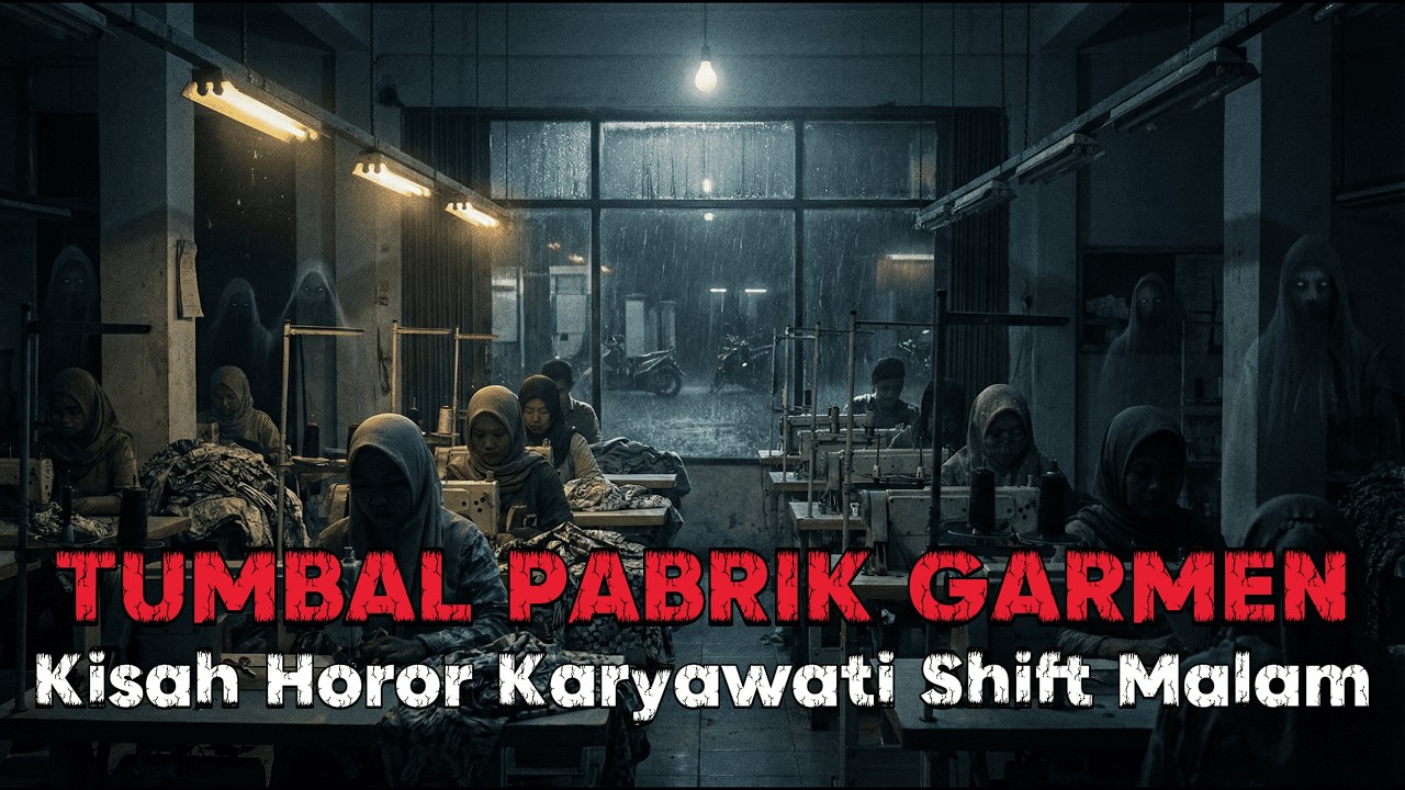 TERJEBAK SHIFT MALAM! Kisah Mengerikan Karyawati yang Masuk Daftar Tumbal Sang Bos Garmen