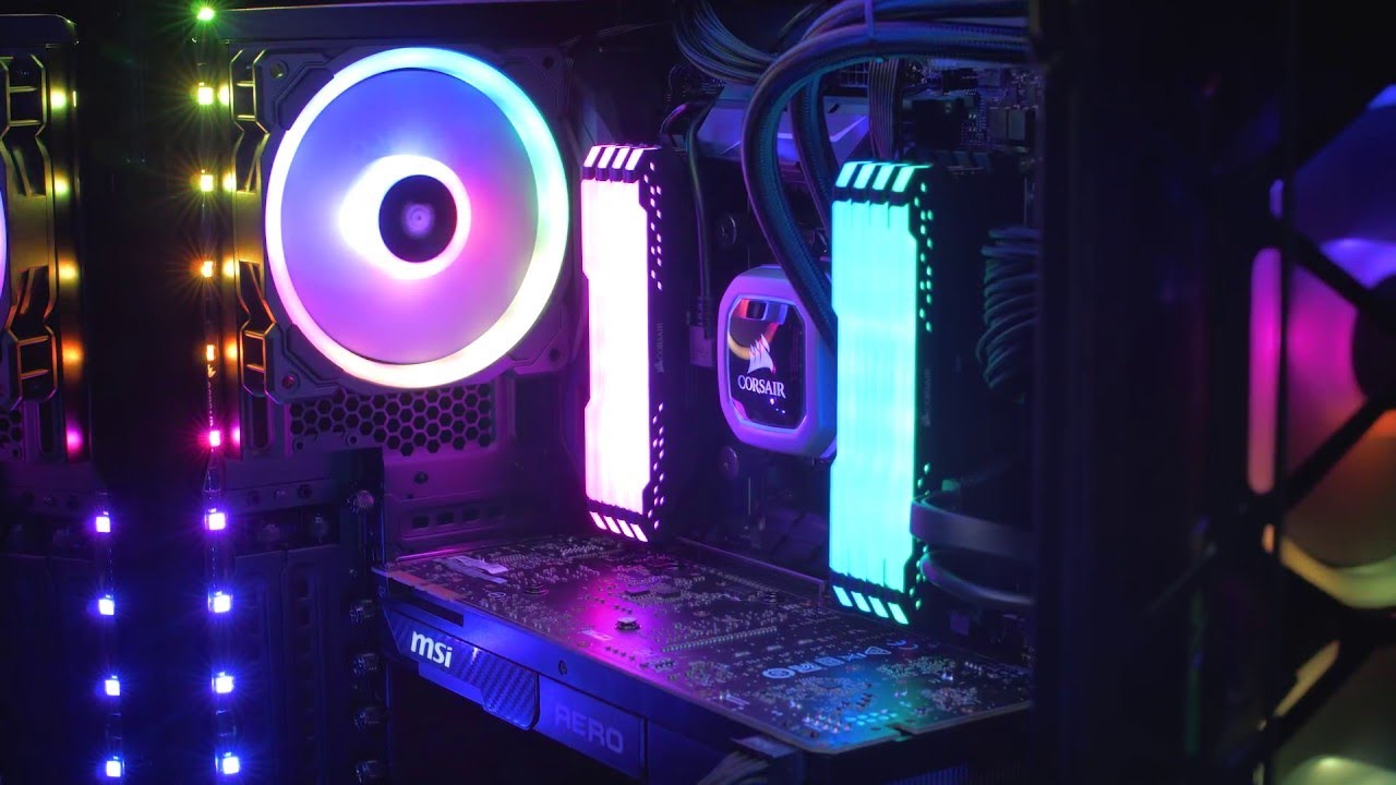 CORSAIR VENGEANCE RGB PRO - Visualize, Synchronize, Memorize