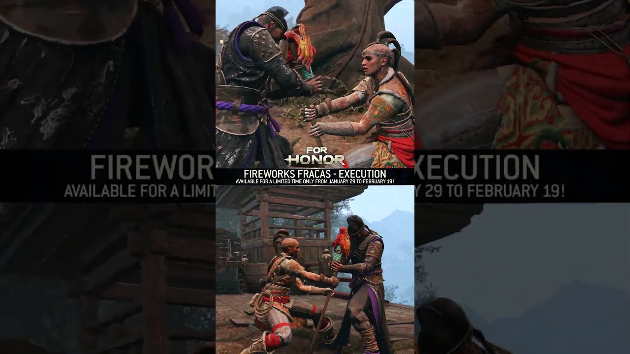 New For Honor Emote, Execution and Outfit available on 02/19 ⚔️