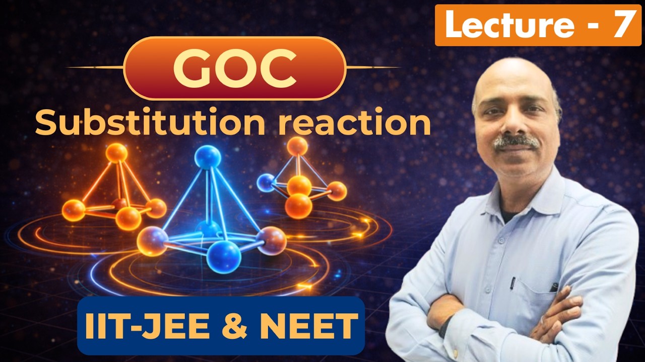 CLASS -12 | chemistry |SUBSTITUTION REACTION | - A