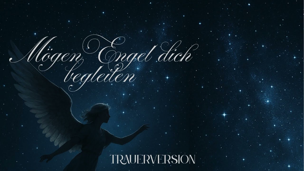 Mögen Engel dich begleiten - Trauerversion