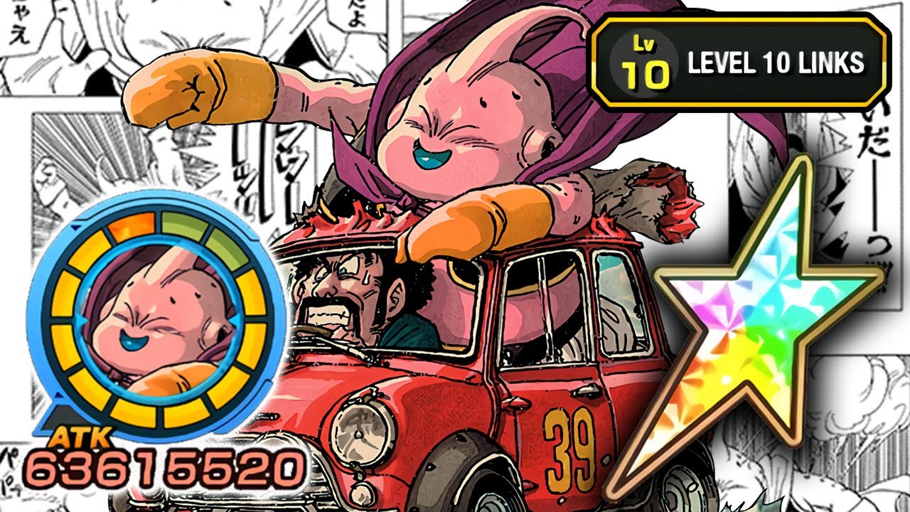 100% NEW MANGA MAJIN BUU LEVEL 10 LINKS SHOWCASE! Dragon Ball Z Dokkan Battle