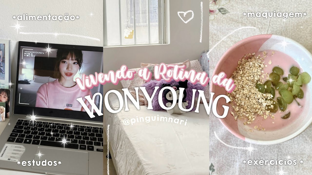 Seguindo a rotina da WONYOUNG por um dia! | Mini Vlog