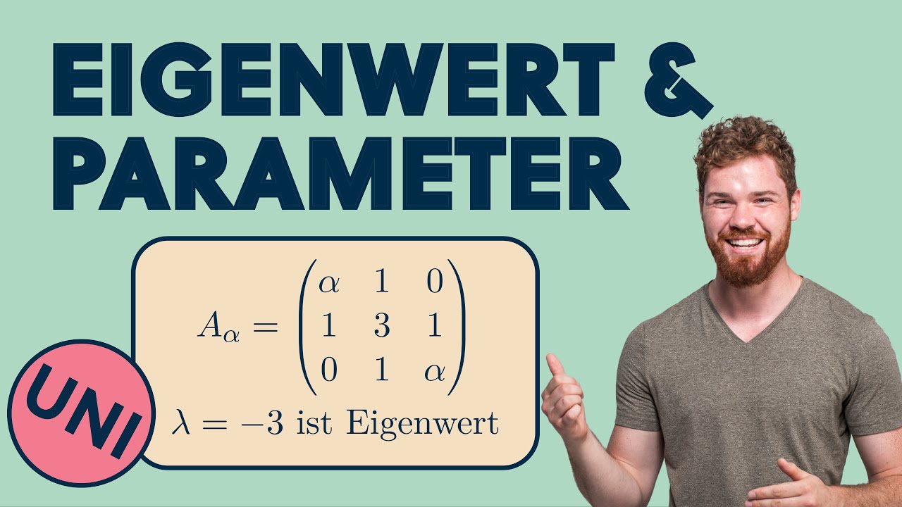 LINEARE ALGEBRA AUFGABE Parameter bestimmen, Eigenwert gegeben