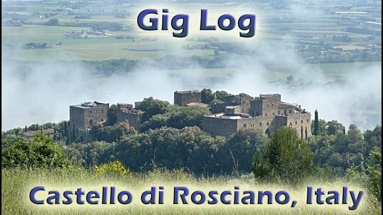 DJ Gig Log: Castello di Rosciano, Italy