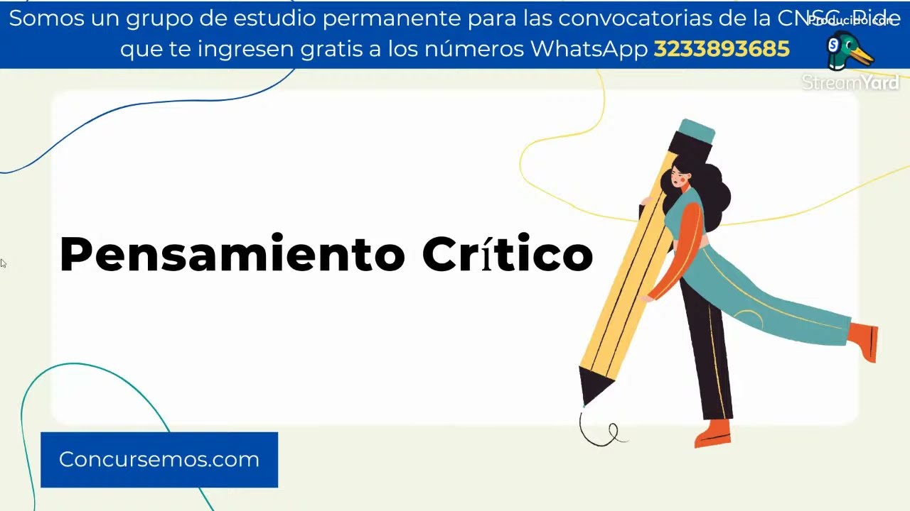 Pensamiento Crítico