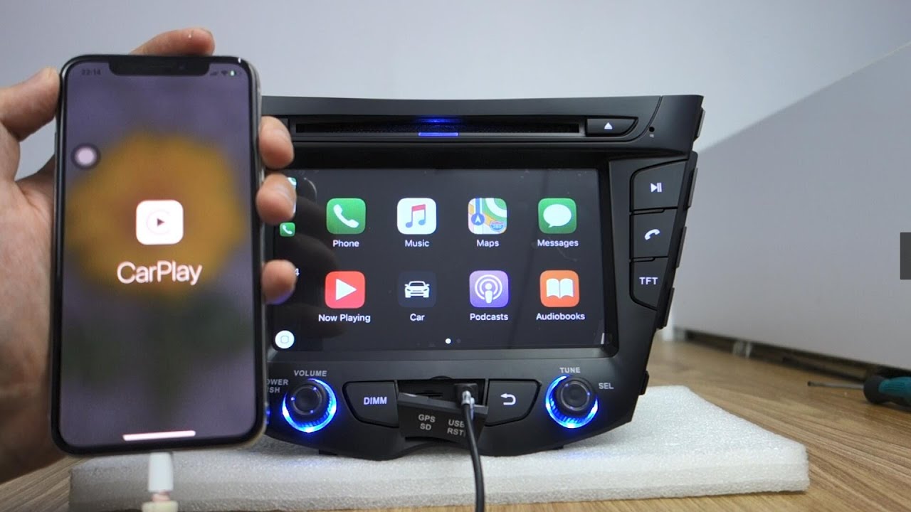 Belsee Hyundai Veloster 2011 2012 2013 2014 2015 2016 2017 Android Auto Apple CarPlay iPhone XS