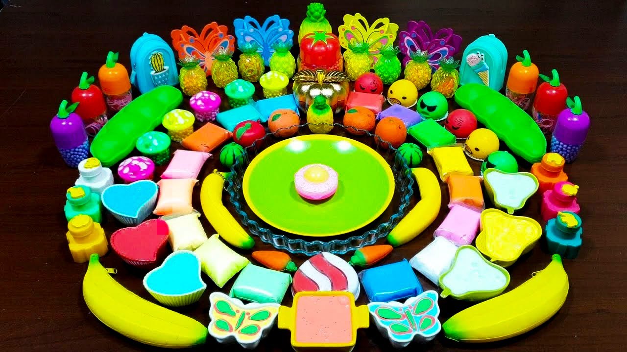 MIXING CLAY AND FLOAM INTO NEW HOMEMADE SLIME AND STORE BOUGHT SLIME ! ALEX SLIME VIDEO !