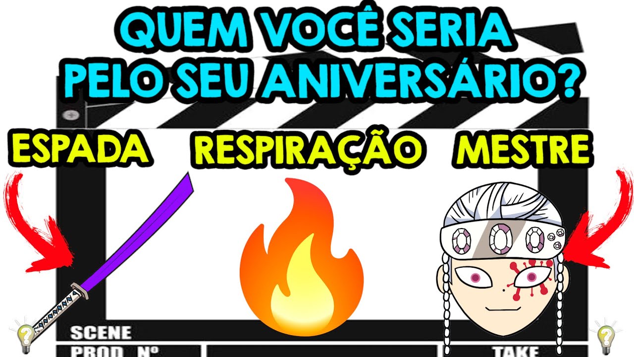 QUEM VOCÊ SERIA EM DEMON SLAYER? DESCUBRA SEUS PODERES PELO SEU ANIVERSÁRIO E ENFRENTE ONIS