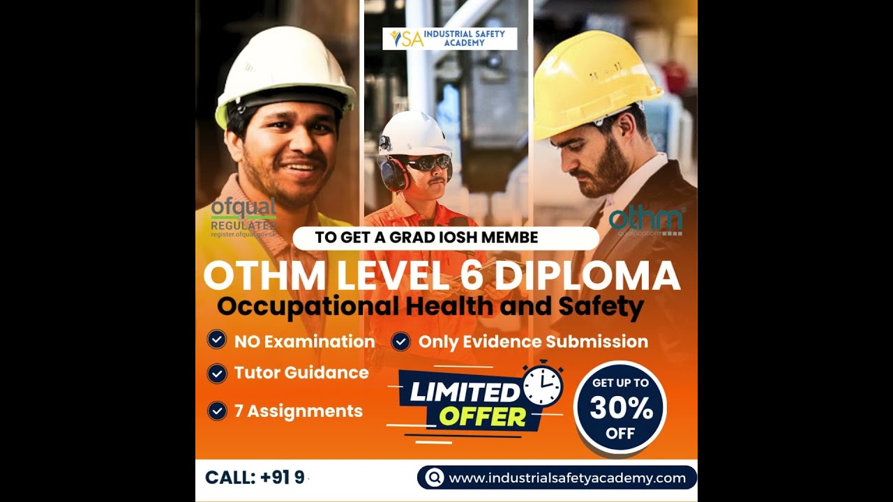 OTHM Level 6 Diploma Course in Chennai - Industrial safety Academy