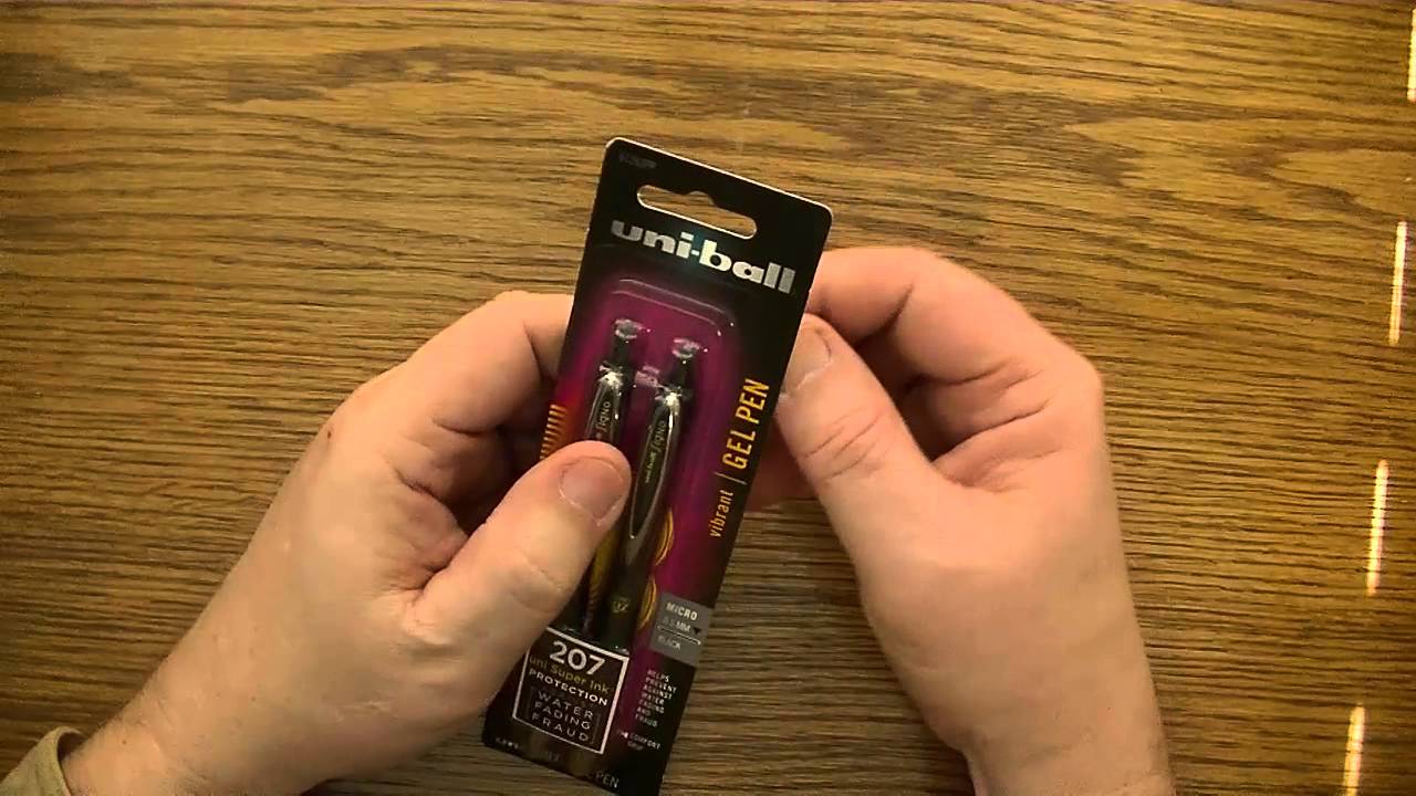 Uni-ball Signo 207 Review | First Impressions | Writing Pen