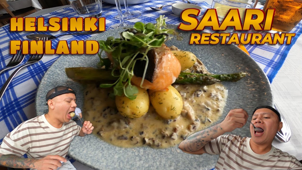 WE VISITED SAARI ISLAND RESTAURANT IN HELSINKI FINLAND /FILIPINO CHEF LIFE IN FINLAND /CHEF HERBIE