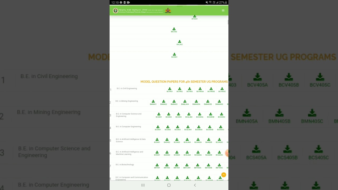 HOW TO DOWNLOAD VTU MODEL QUESTION PAPER IN 2024 #viralvideos #shorts #vtu #VTUUPDATES#VIRALFAST#VT