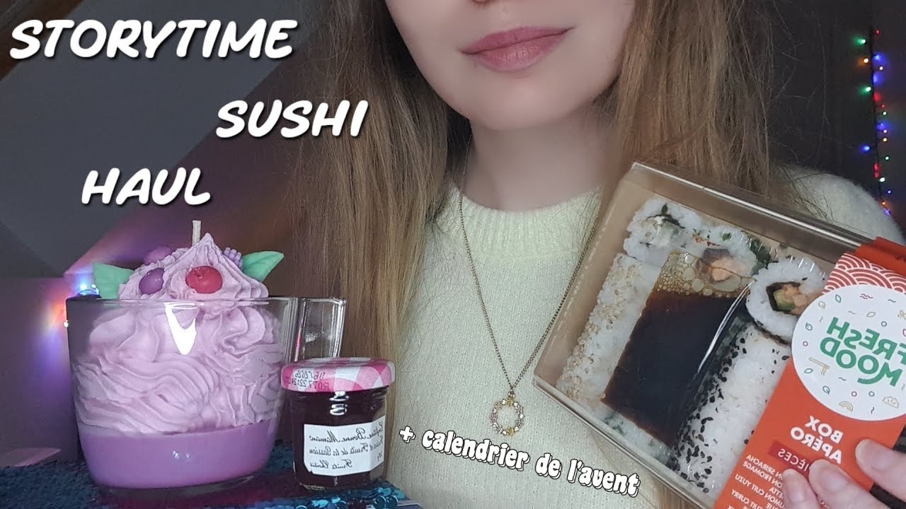 ASMR ❄️ Storytime Travail, Haul & Sushi [Semaine 3]