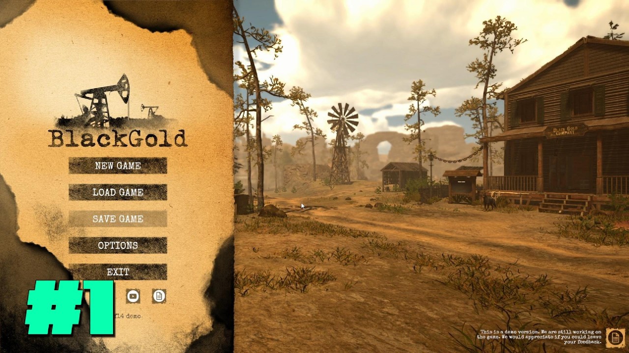 Black Gold Oil Drilling Simulator Demo - Episode 1