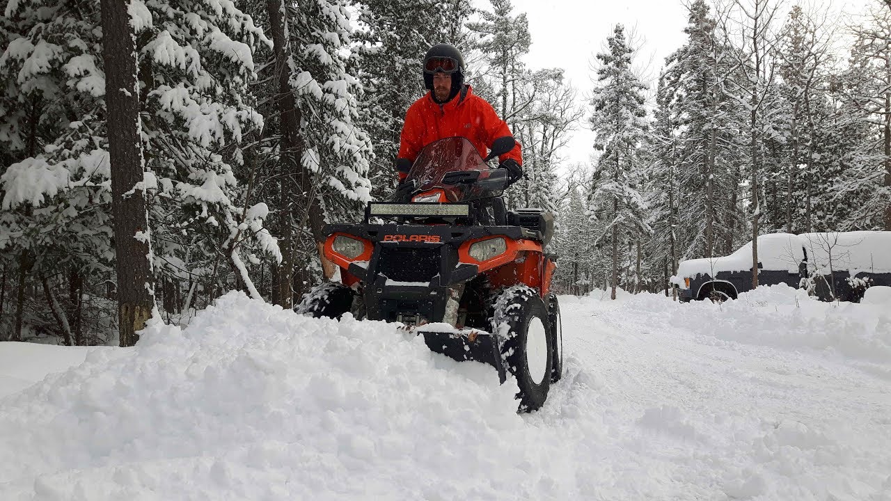 POLARIS SPORTSMAN 570/GLACIER PLOW