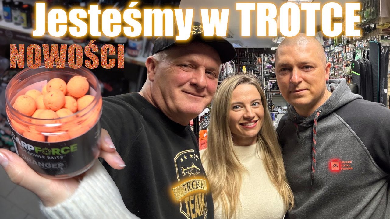Wizyta w najlepszym Sklepie Wędkarskim :) Sklep TROTKA.