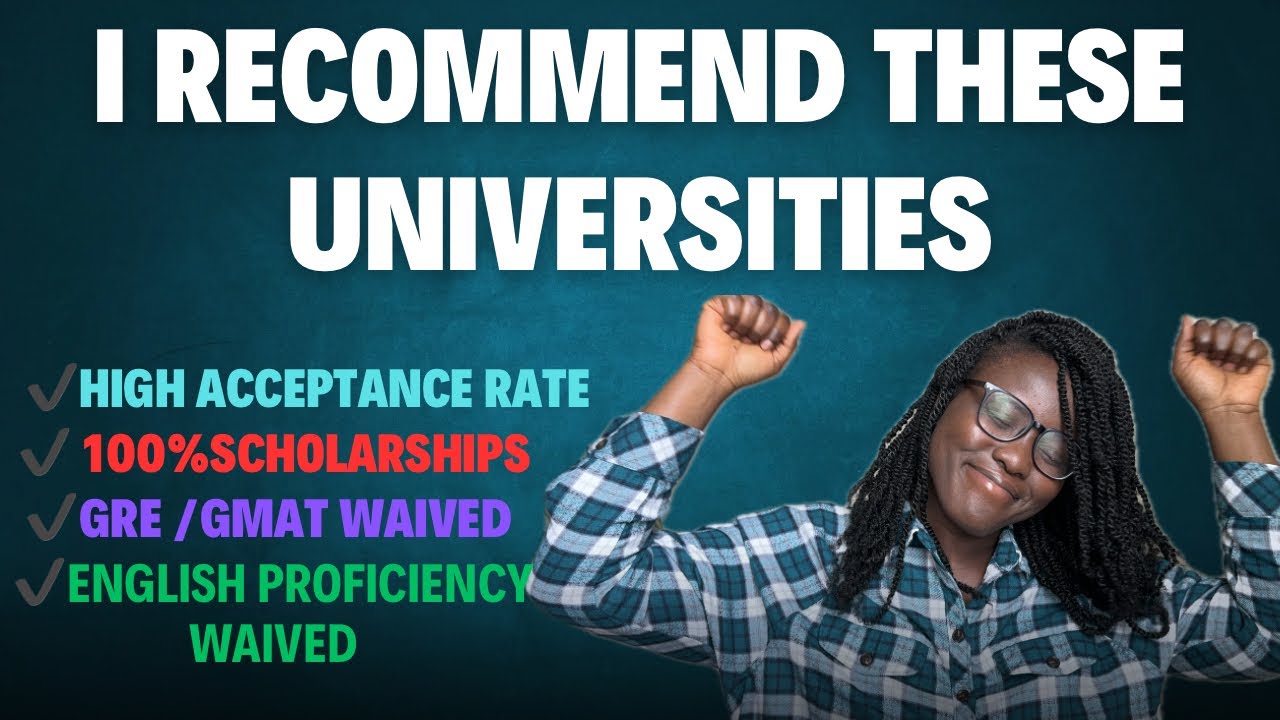 25 рекомендованных университетов США с возможностью финансирования, освобождением от GRE и TOEFL,...