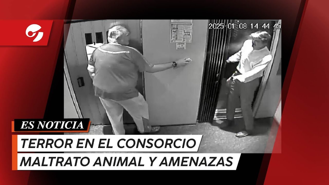 TERROR EN EL CONSORCIO: Denuncian a vecino violento por golpes, amenazas y maltrato animal