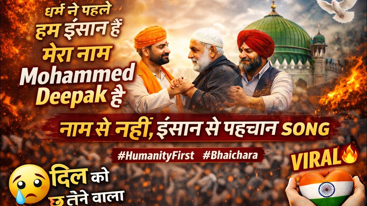 मेरा नाम Mohammed Deepak है | इंसानियत और भाईचारे का सबसे सच्चा हिंदी गीत | Viral Song 2026