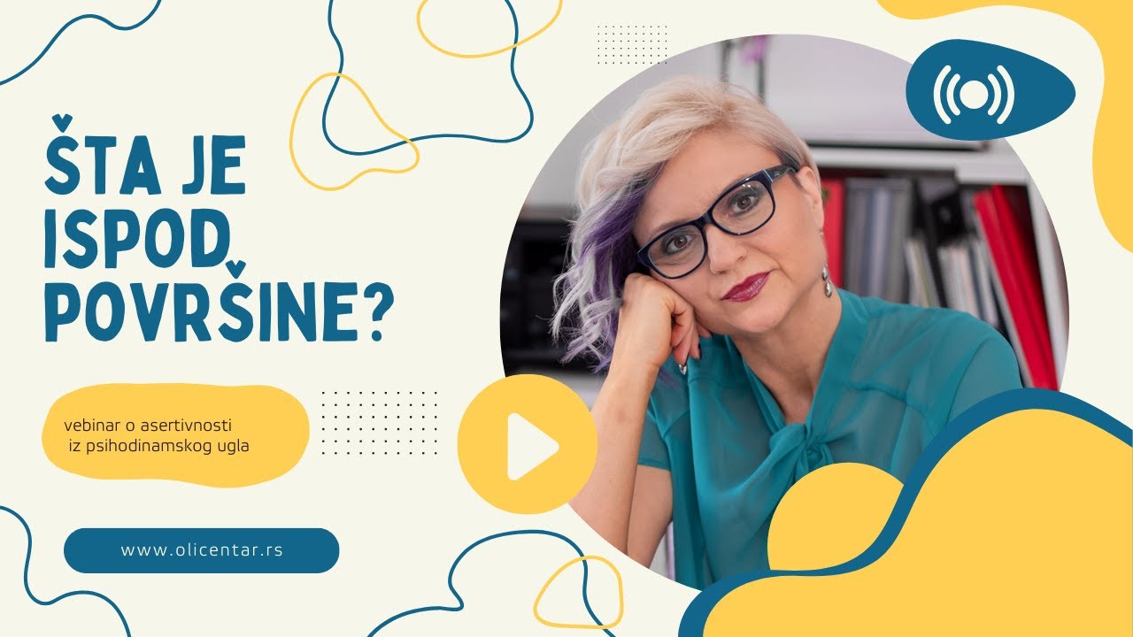 Šta je ispod površine? - vebinar o asertivnoj komunikaciji iz psihodinamskog ugla