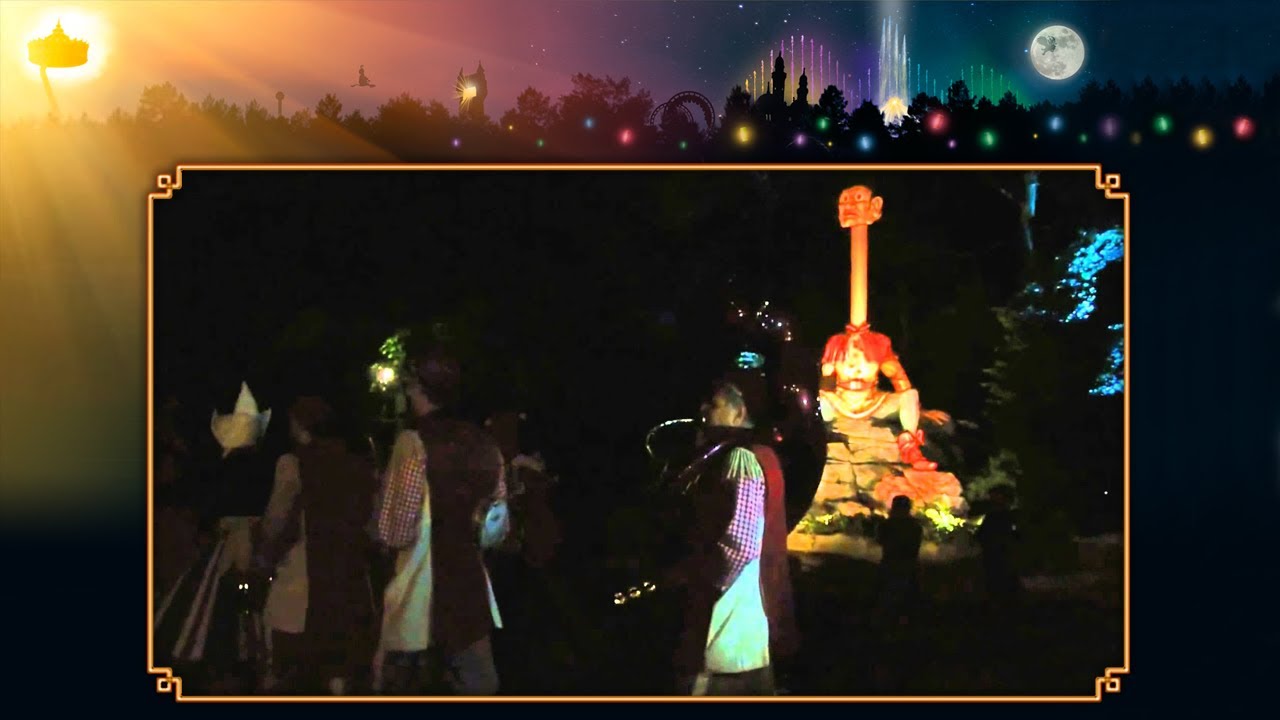 Harmonie van 3 door het Sprookjesbos - Zeven Pleinen Festijn 2013 - Efteling