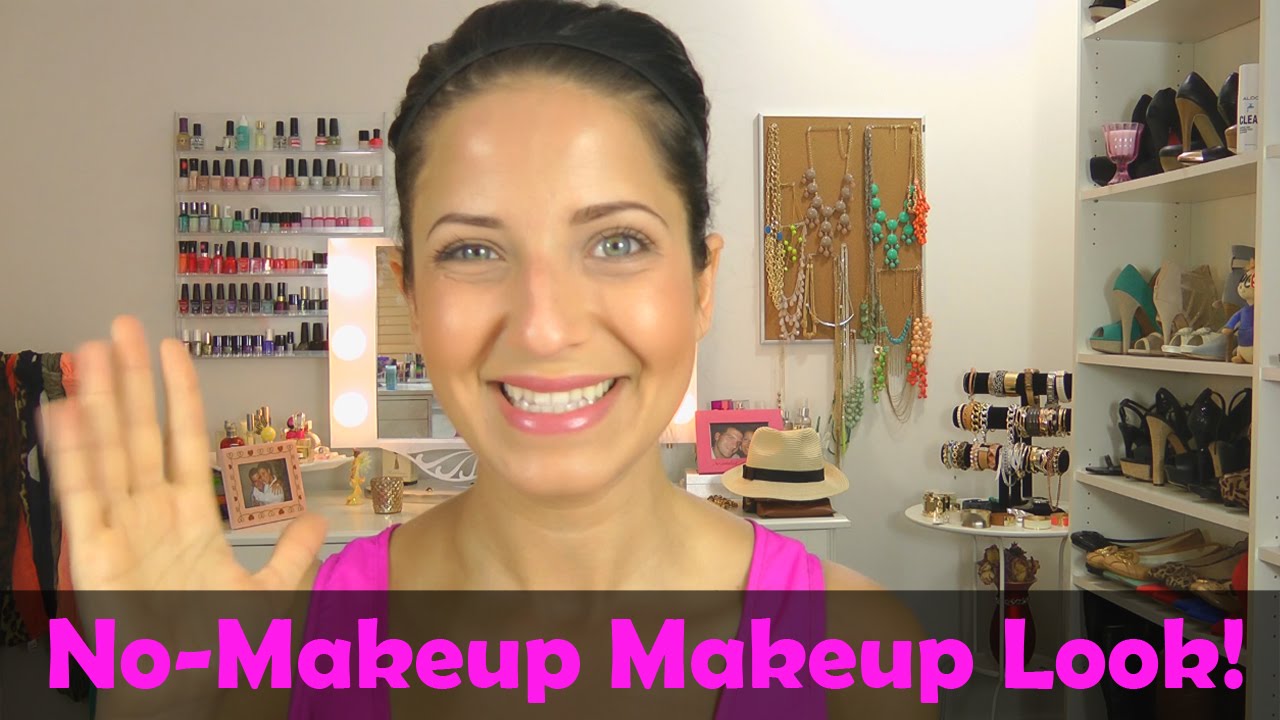 No-Makeup Makeup Look!