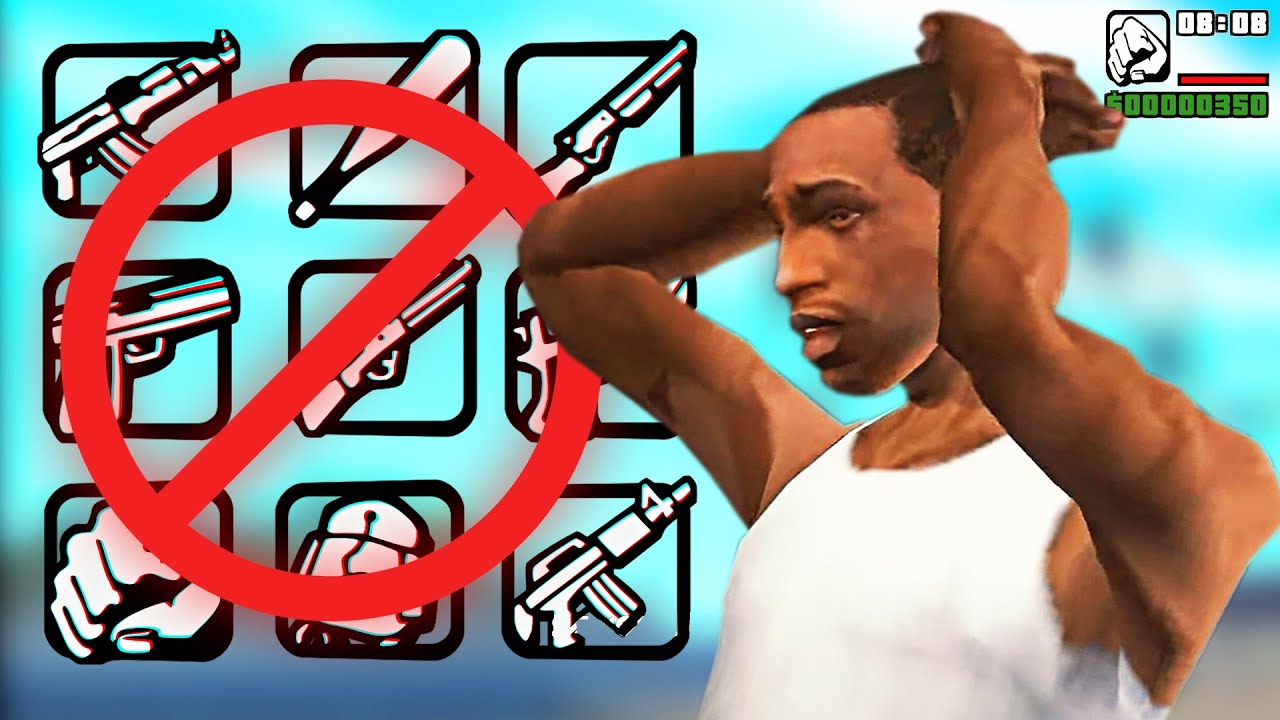 ZERANDO GTA SAN ANDREAS SEM MATAR NINGUÉM *GTA PACIFISTA*