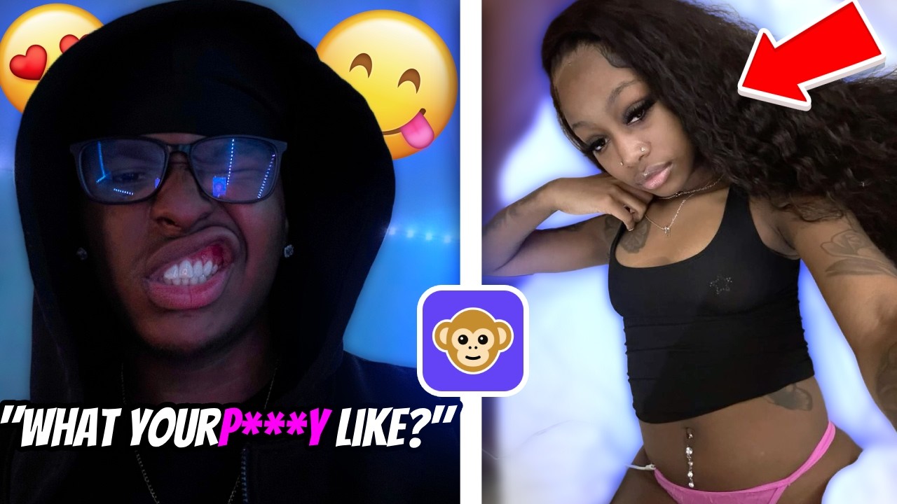 She Wanted To Show Us Her 😸...(Monkey App)