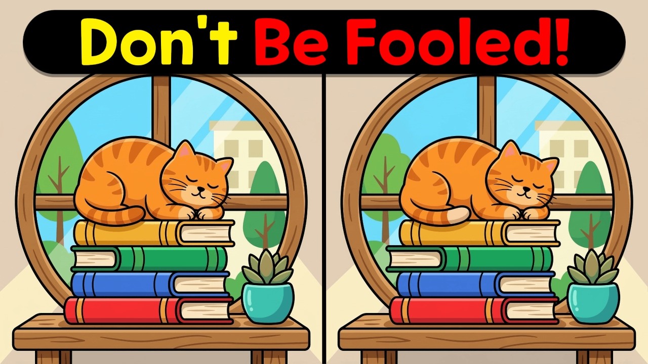 Spot The Difference : Don't Be Fooled! ( Find The Difference #30 )