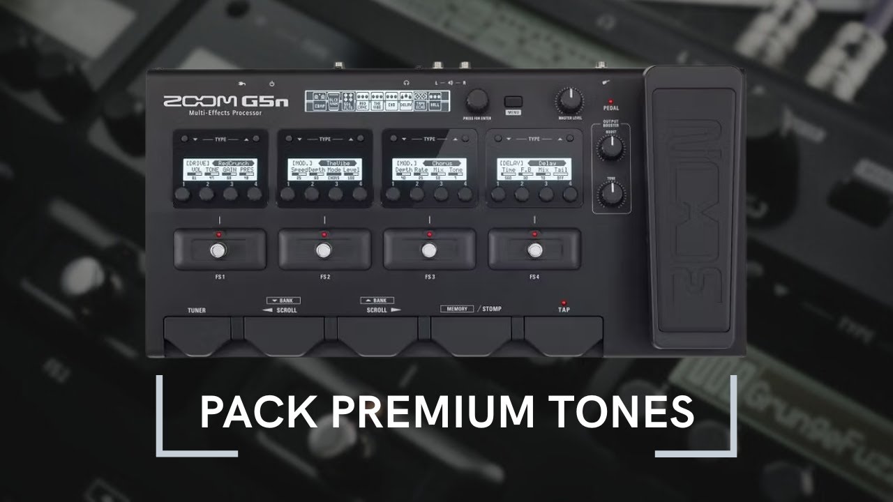 PRESET ZOOM G5n | Pack Premium Tones