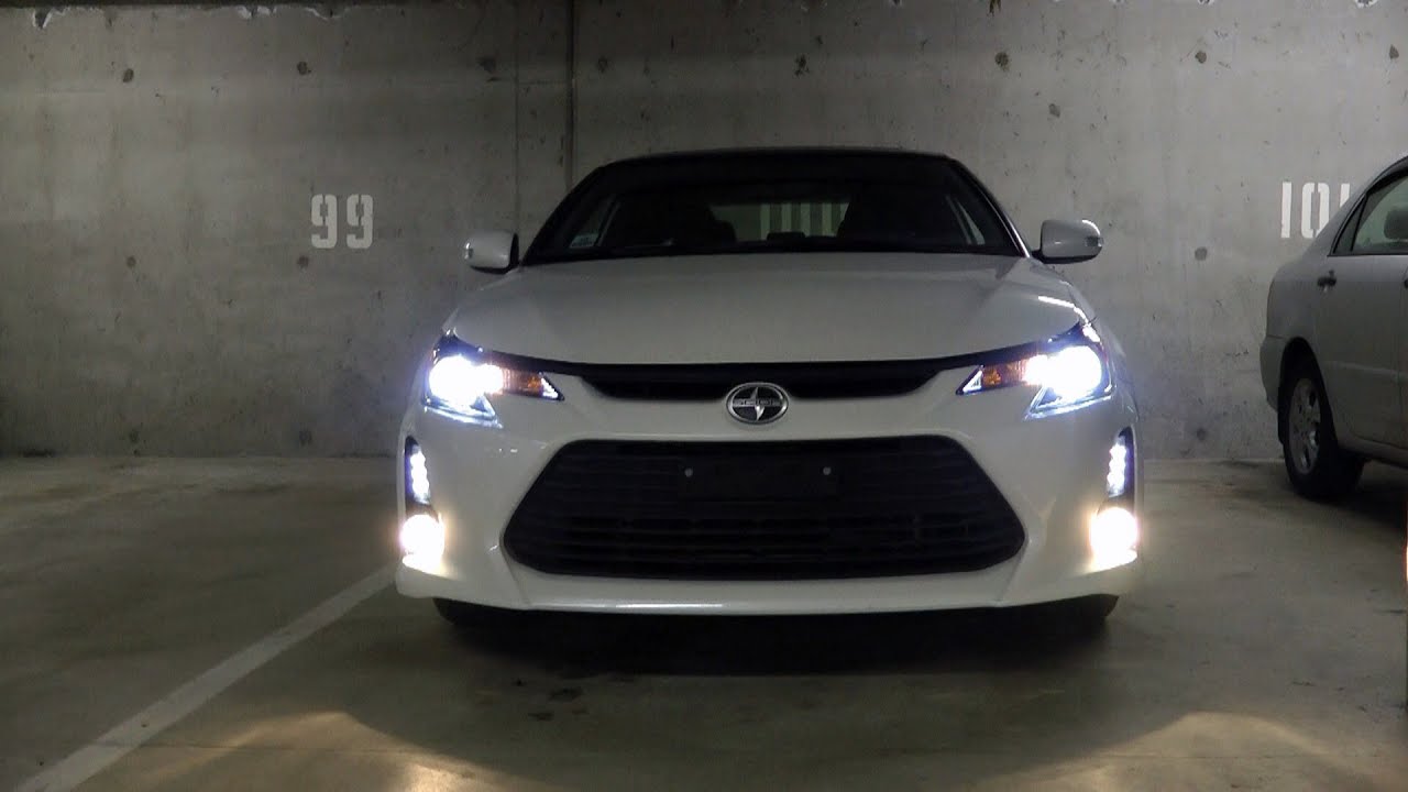 Scion TC (2014-2016): OEM Fog Light Kit Installation.