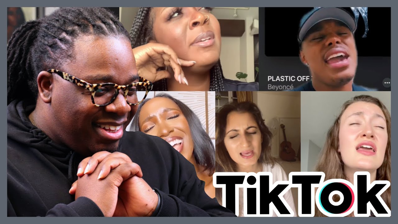 PLASTIC OFF THE SOFA CHALLENGE (Beyoncé) from TikTok / Voice Teacher Analyzes